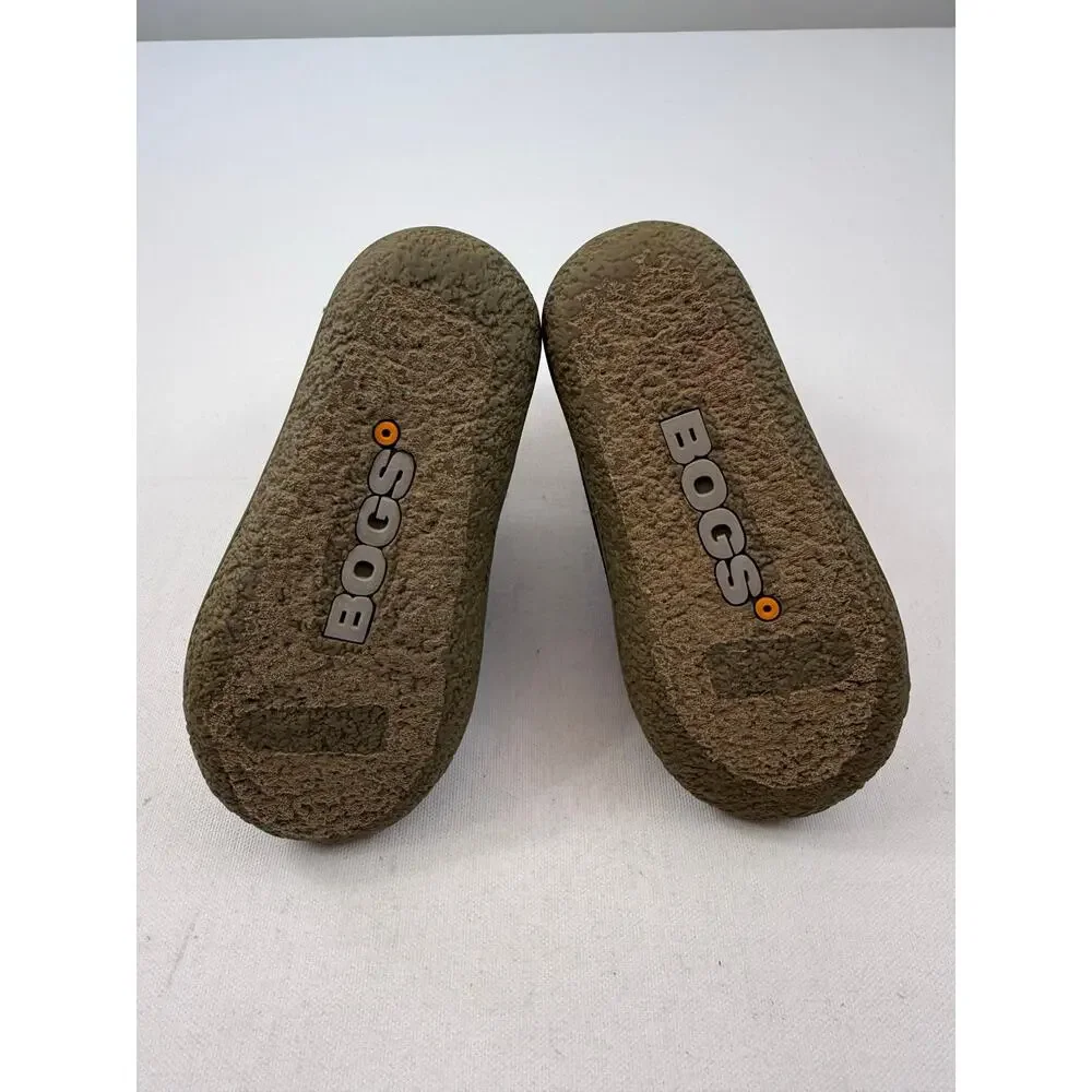 Bogs Kids Winter Boots Youth‎ Size 9 Black Faux Fur Lined Waterproof Outdoors